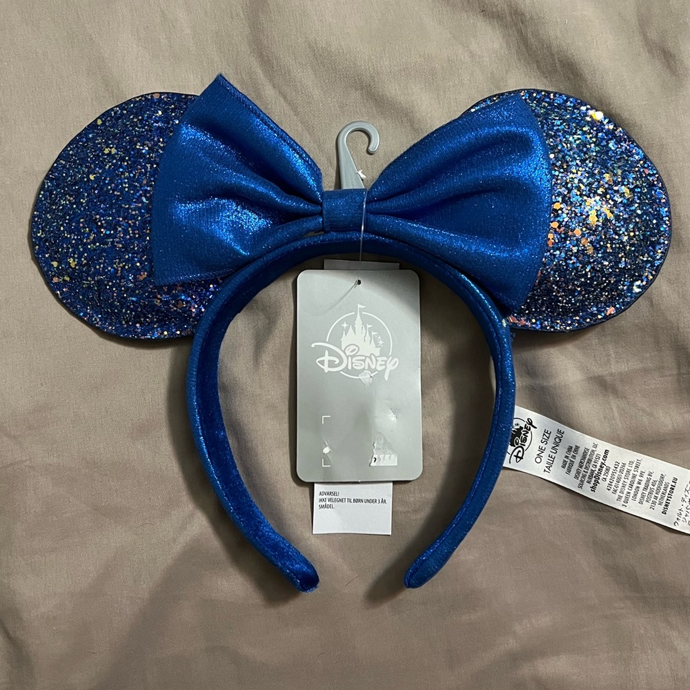 Disney Wishes Come True Blue Sequin Ears